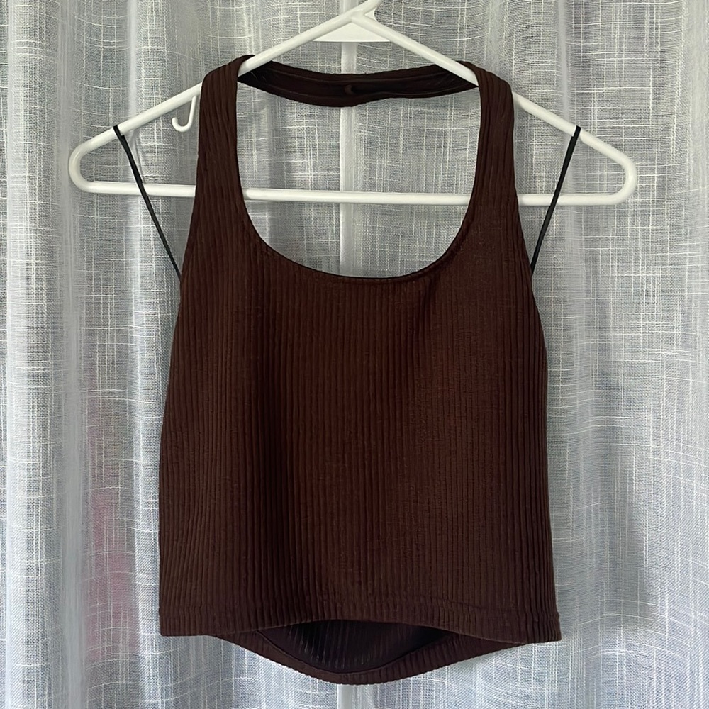 H&M Brown Halter Tank